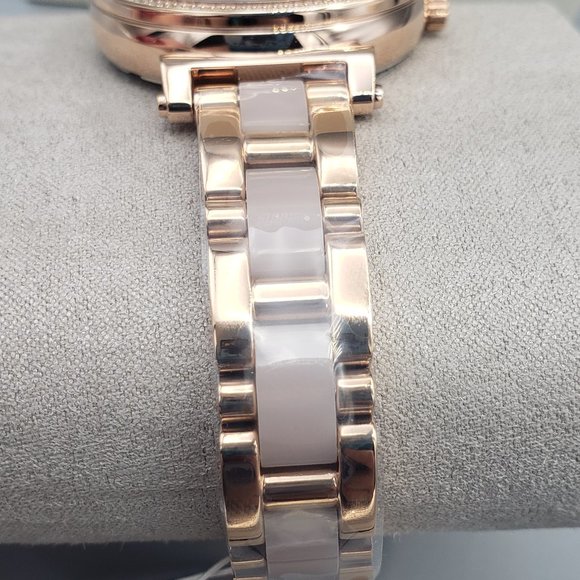 Michael Kors Sofie Rose Gold Tone Bracelet Watch - Picture 3 of 13